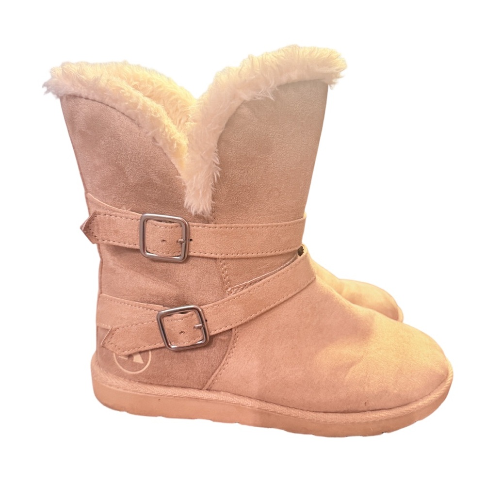 Airwalk Cozy Tan Faux Fur Lined Women's Boots - Picture 10 of 10